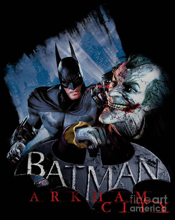 Batman Arkham City Poster by Fideli Lindqvist - Fine Art America