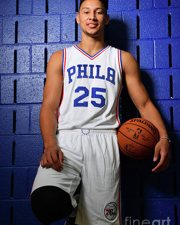 People Poster featuring the photograph Ben Simmons by Jesse D. Garrabrant