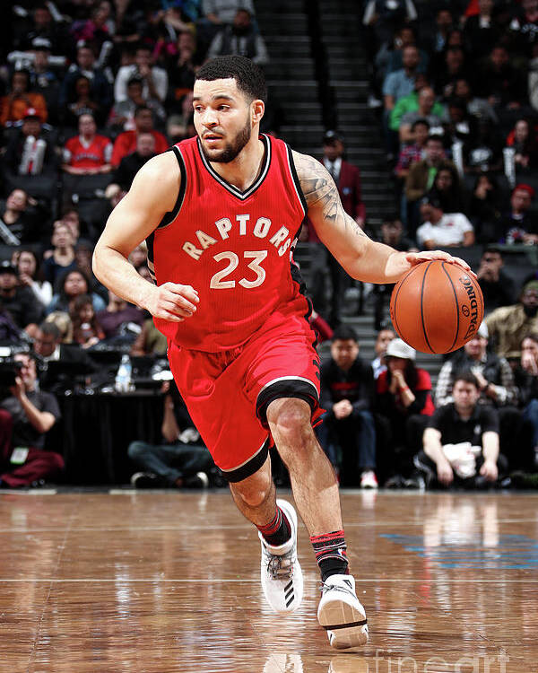 Nba Pro Basketball Poster featuring the photograph Fred Vanvleet by Nathaniel S. Butler