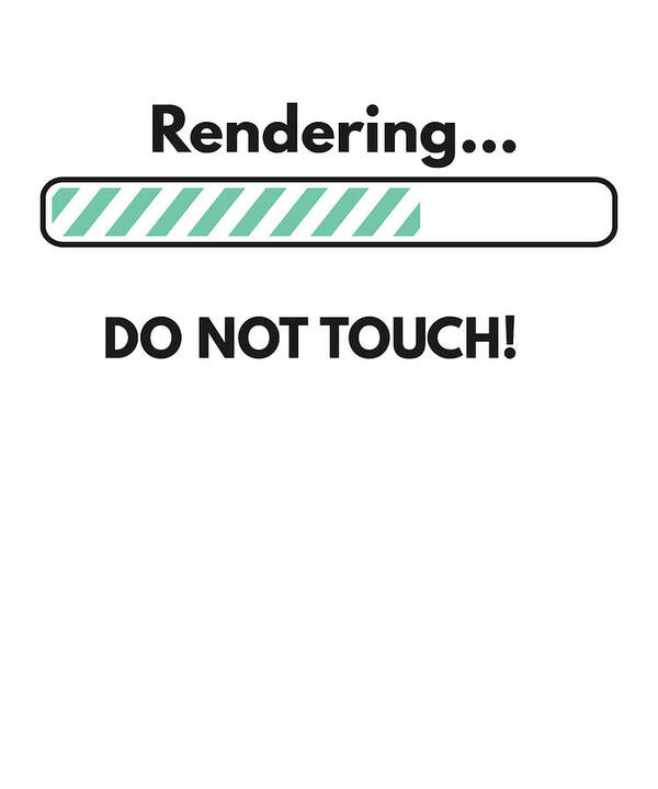Funny Video Editing Rendering Do Not Touch Video Editor Poster by James C -  Fine Art America