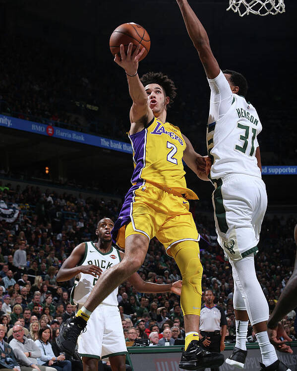 Lonzo Ball Poster featuring the photograph Lonzo Ball by Gary Dineen