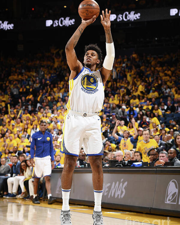Nick Young Poster featuring the photograph Nick Young by Garrett Ellwood