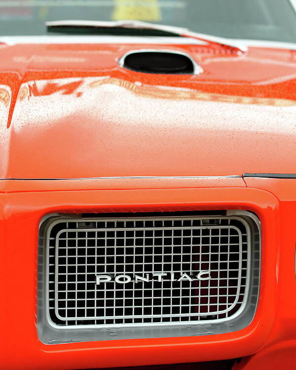 Pontiac Gto Poster featuring the photograph Ooooo Orange by Lens Art Photography By Larry Trager