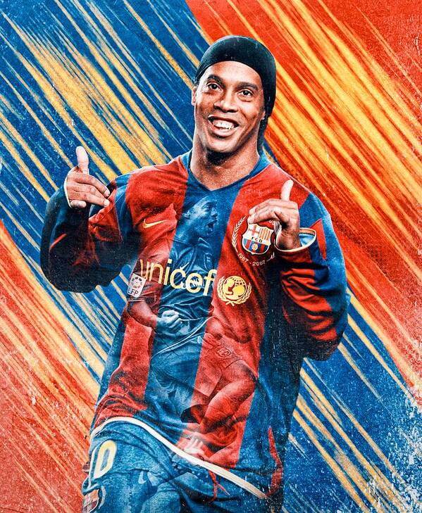Ronaldinho Poster Siva Nipa - Fine Art America
