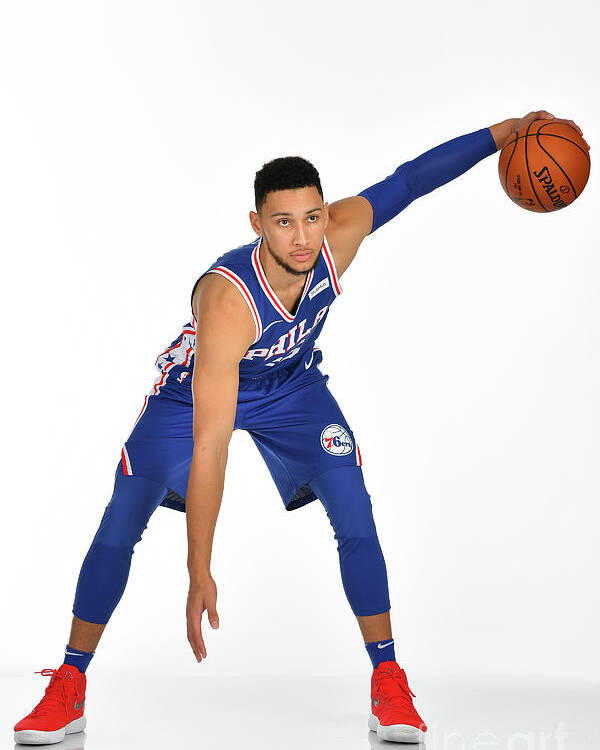 Media Day Poster featuring the photograph Ben Simmons by Jesse D. Garrabrant