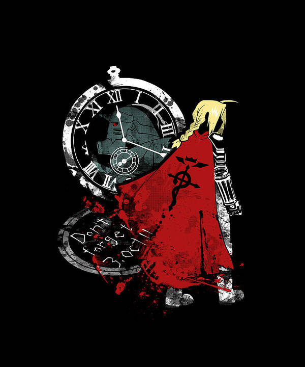 Fullmetal Alchemist Brotherhood Japanese Anime Manga PNG JPG Digital  Download - SVG PNG Cricut Silhouette