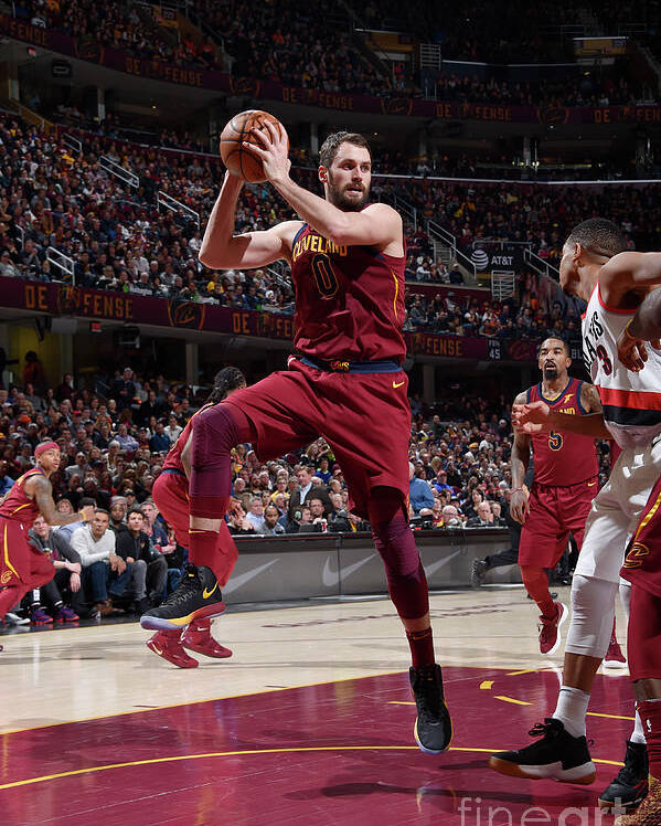 Nba Pro Basketball Poster featuring the photograph Kevin Love by David Liam Kyle