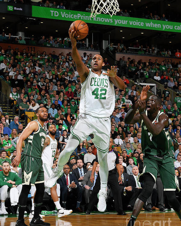 Al Horford Poster featuring the photograph Al Horford by Brian Babineau