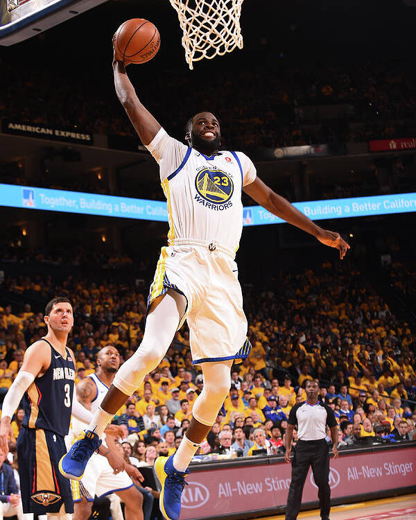 Playoffs Poster featuring the photograph Draymond Green by Noah Graham