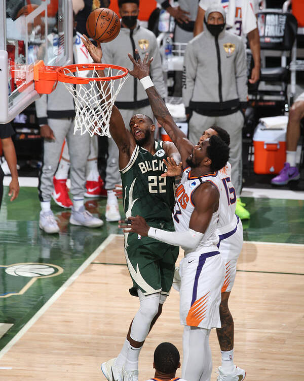 Khris Middleton Poster featuring the photograph Khris Middleton by Gary Dineen