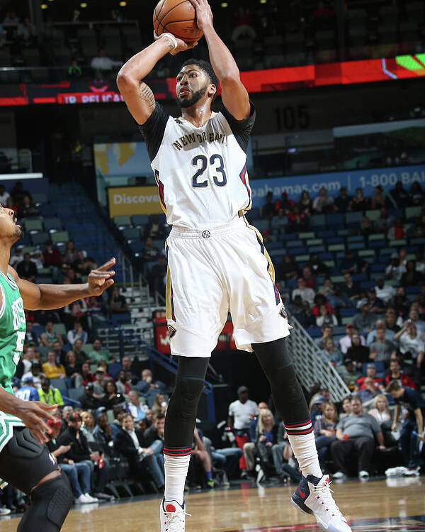 Smoothie King Center Poster featuring the photograph Anthony Davis by Layne Murdoch
