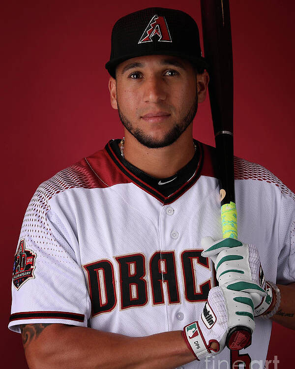 Media Day Poster featuring the photograph David Peralta by Christian Petersen