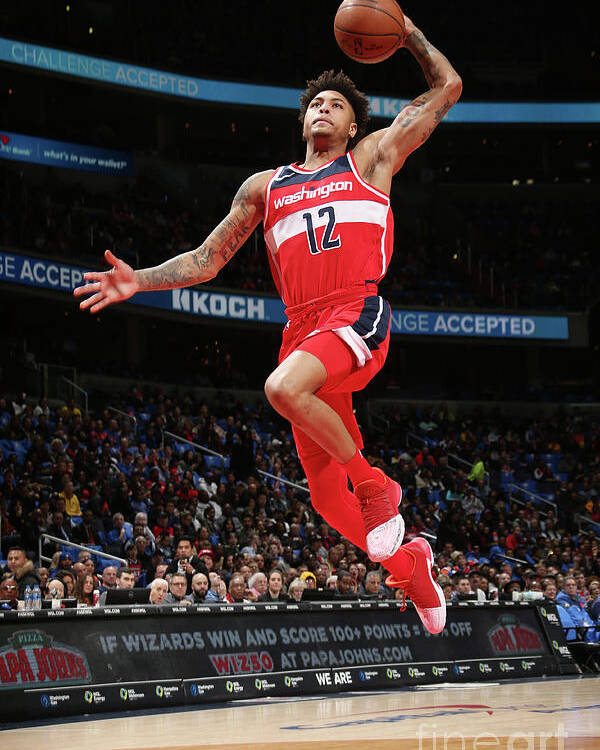 Nba Pro Basketball Poster featuring the photograph Kelly Oubre by Ned Dishman