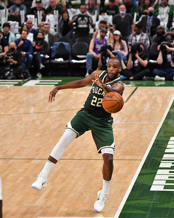 Khris Middleton Poster featuring the photograph Khris Middleton by Jesse D. Garrabrant