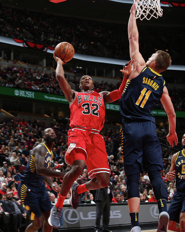 Chicago Bulls Poster featuring the photograph Kris Dunn by Gary Dineen