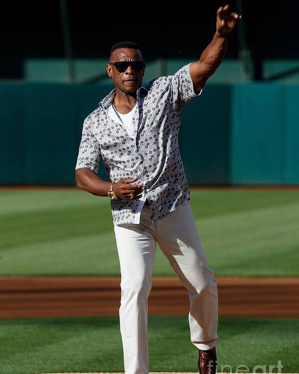 Rickey Henderson Poster by Jason O. Watson - Fine Art America