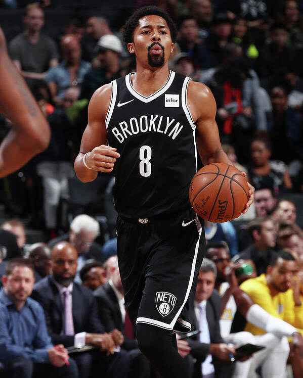 Nba Pro Basketball Poster featuring the photograph Spencer Dinwiddie by Nathaniel S. Butler