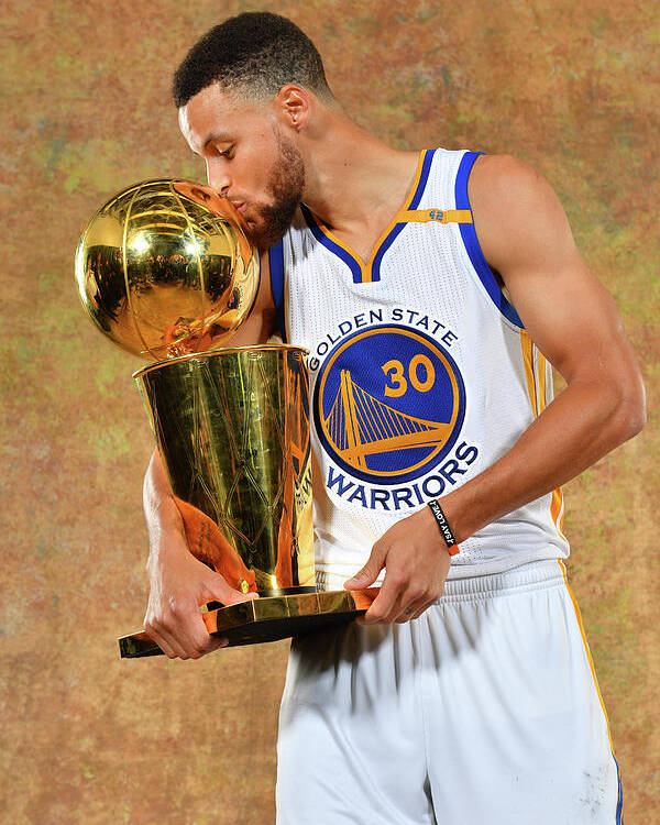 Playoffs Poster featuring the photograph Stephen Curry by Jesse D. Garrabrant