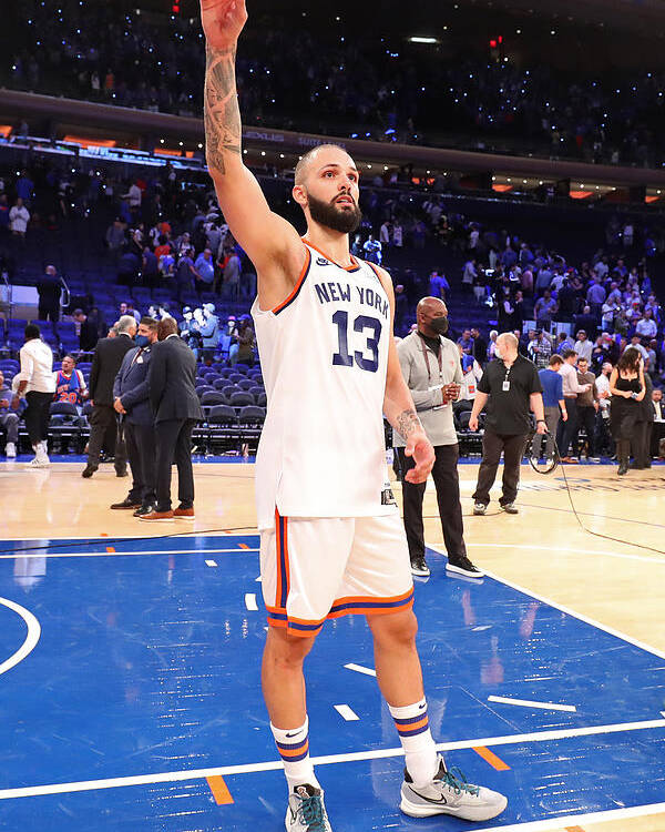 Nba Pro Basketball Poster featuring the photograph Evan Fournier by Nathaniel S. Butler