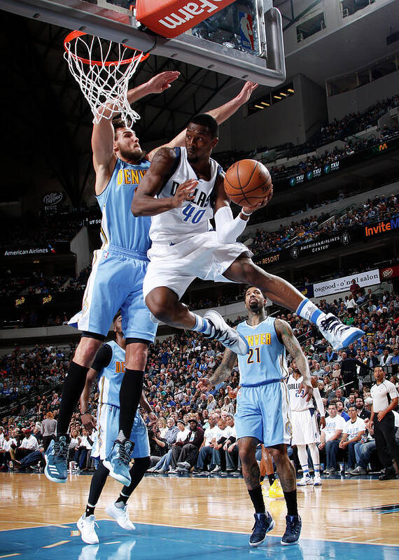 Nba Pro Basketball Poster featuring the photograph Harrison Barnes by Glenn James