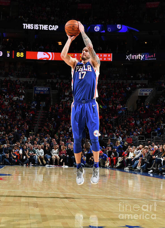 Nba Pro Basketball Poster featuring the photograph J.j. Redick by Jesse D. Garrabrant