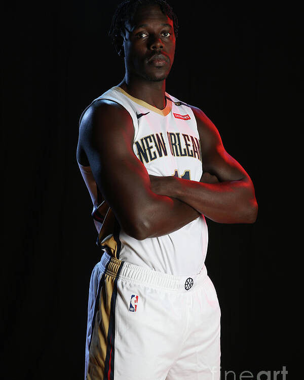 Media Day Poster featuring the photograph Jrue Holiday by Layne Murdoch Jr.