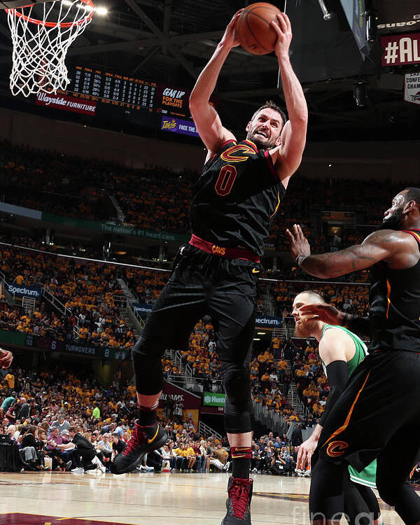 Playoffs Poster featuring the photograph Kevin Love by Nathaniel S. Butler