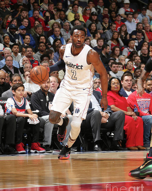 John Wall Poster featuring the photograph John Wall by Ned Dishman