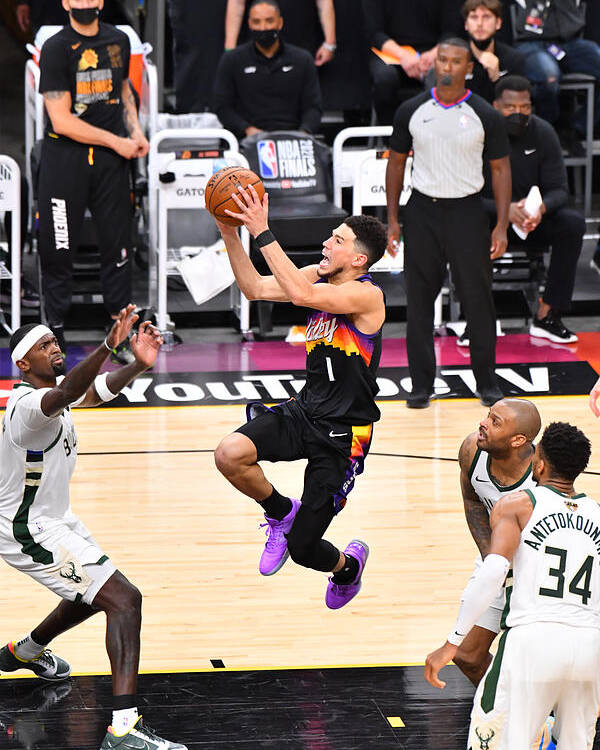 Devin Booker Poster featuring the photograph Devin Booker by Jesse D. Garrabrant