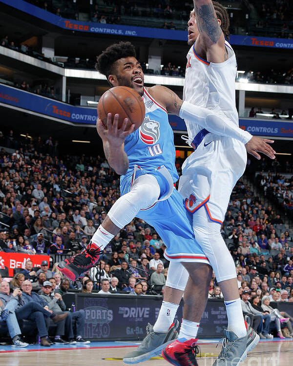 Nba Pro Basketball Poster featuring the photograph Frank Mason by Rocky Widner