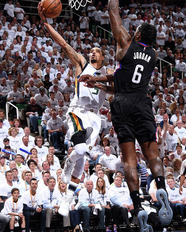 Playoffs Poster featuring the photograph George Hill by Andrew D. Bernstein