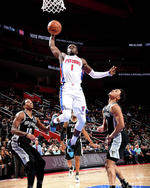 Nba Pro Basketball Poster featuring the photograph Reggie Jackson by Chris Schwegler