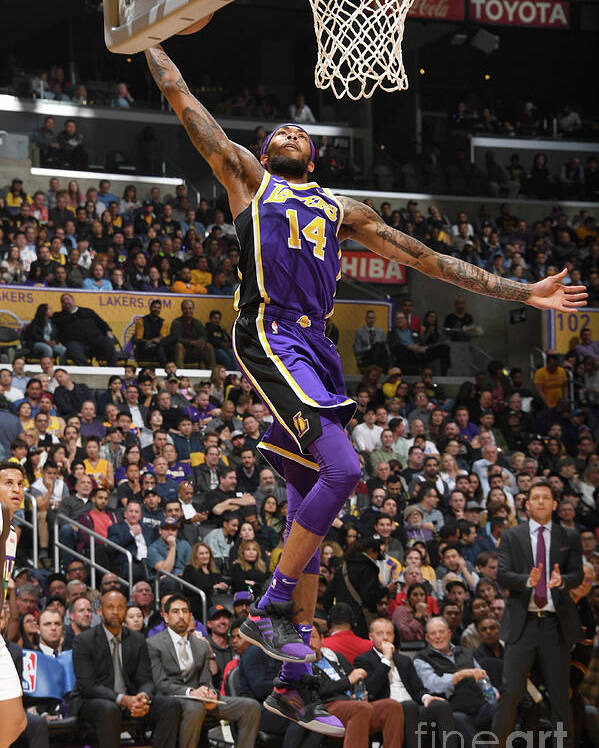 Nba Pro Basketball Poster featuring the photograph Brandon Ingram by Andrew D. Bernstein