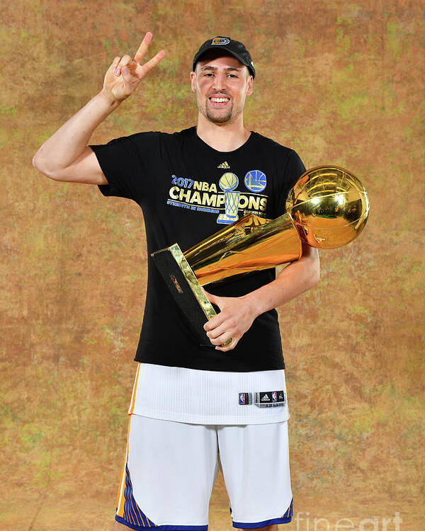 Klay Thompson Poster featuring the photograph Klay Thompson by Jesse D. Garrabrant
