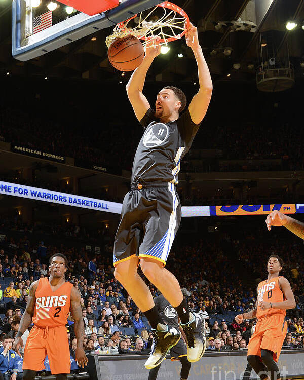 Nba Pro Basketball Poster featuring the photograph Klay Thompson by Noah Graham