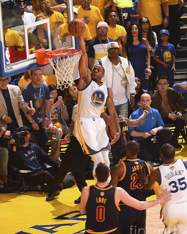Playoffs Poster featuring the photograph Andre Iguodala by Noah Graham