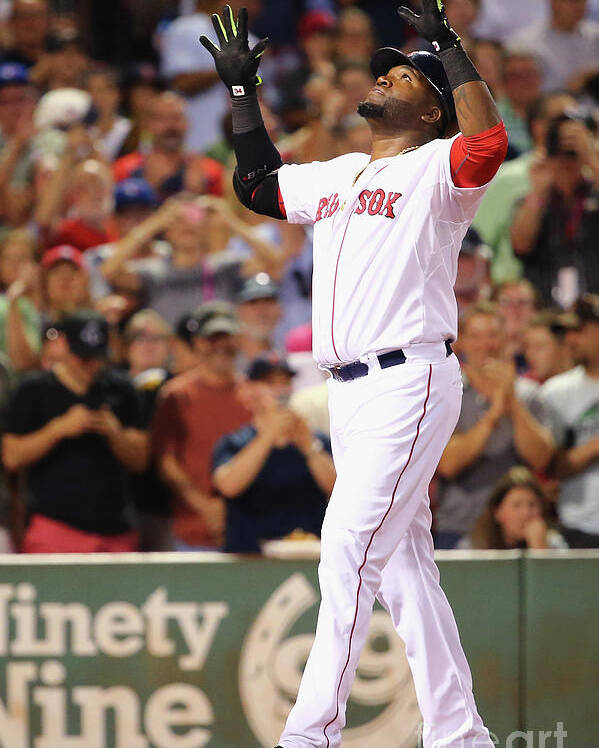 People Poster featuring the photograph David Ortiz by Maddie Meyer