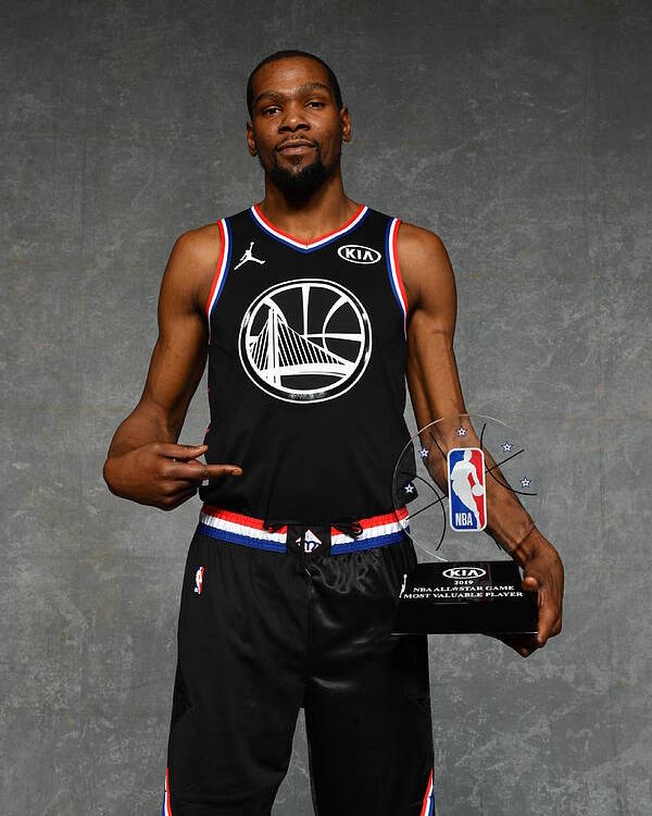 Kevin Durant Poster featuring the photograph Kevin Durant by Jesse D. Garrabrant
