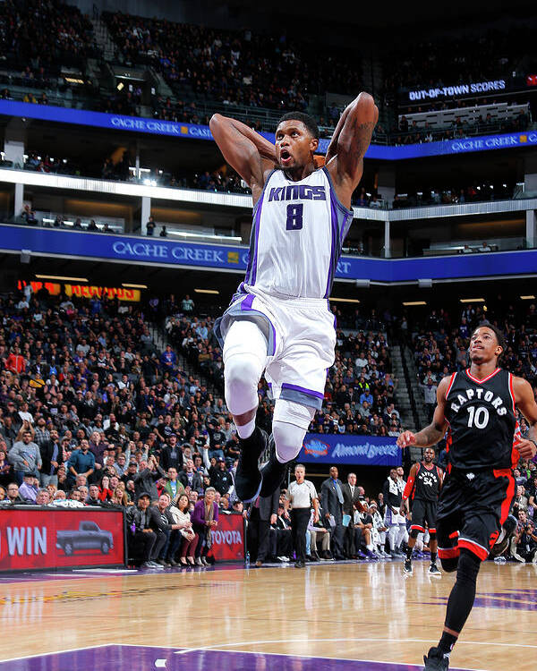 Nba Pro Basketball Poster featuring the photograph Rudy Gay by Rocky Widner