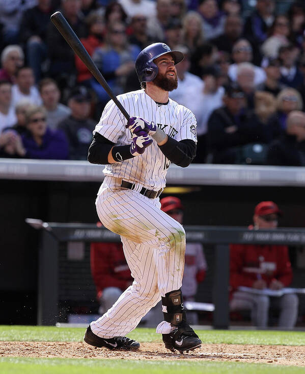 National League Baseball Poster featuring the photograph Charlie Blackmon by Doug Pensinger