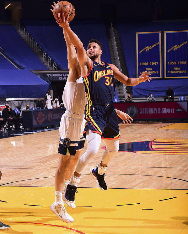 San Francisco Poster featuring the photograph Stephen Curry by Noah Graham
