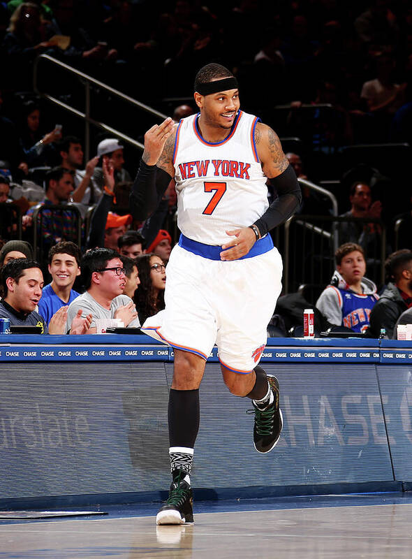 Buy Carmelo Anthony Poster Print New York Knicks Canvas Online in