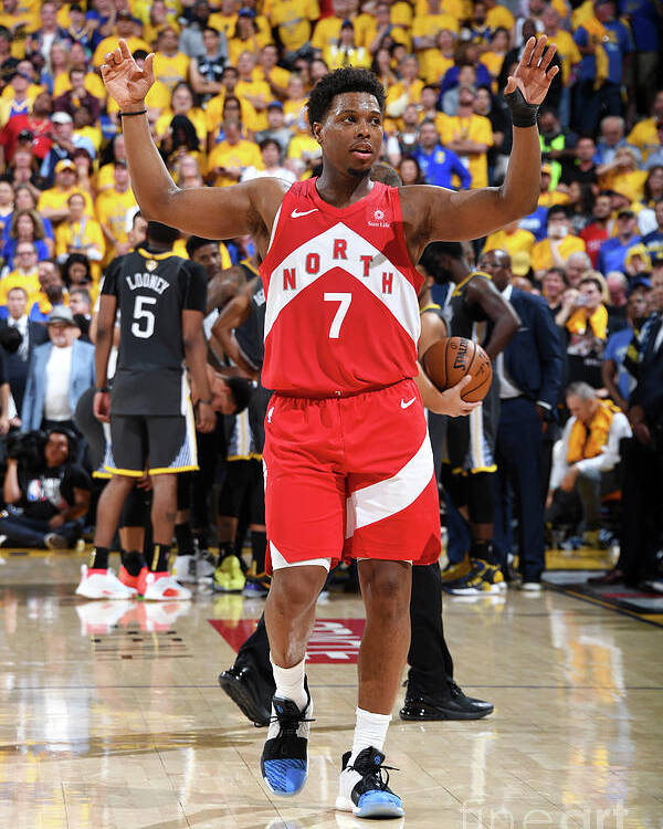Playoffs Poster featuring the photograph Kyle Lowry by Andrew D. Bernstein