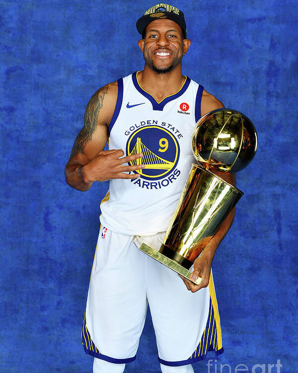 Playoffs Poster featuring the photograph Andre Iguodala by Jesse D. Garrabrant