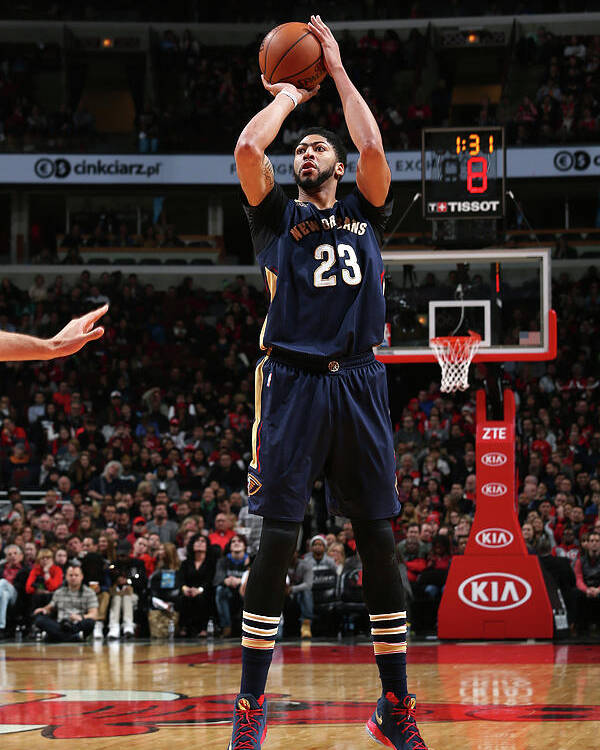 Anthony Davis Poster featuring the photograph Anthony Davis by Gary Dineen