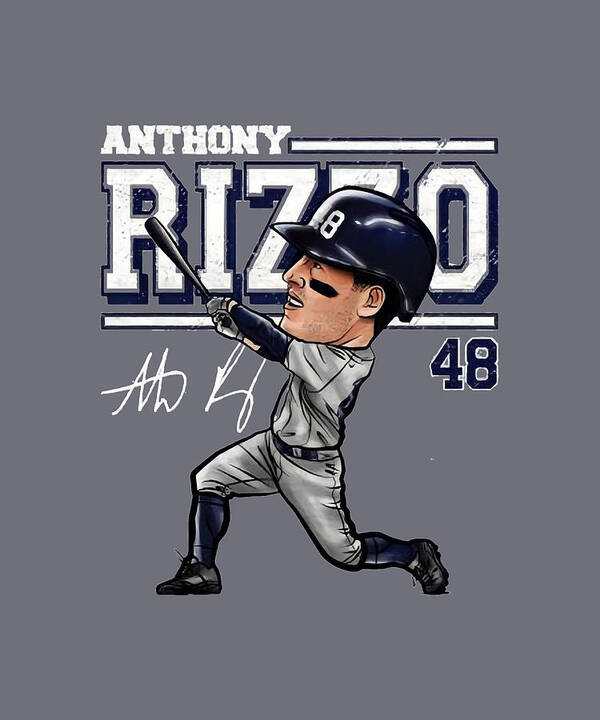 Anthony Rizzo cartoon 01 Poster