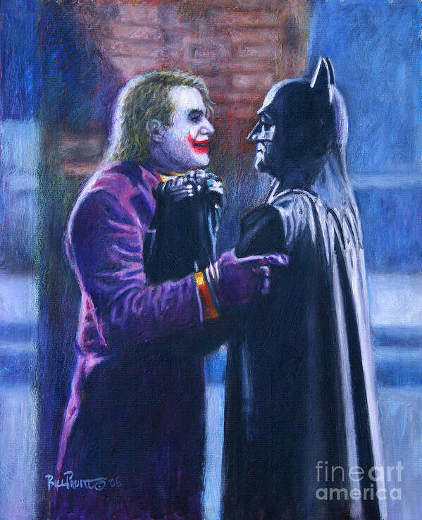 Batman and Joker Poster by Bill Pruitt - Fine Art America