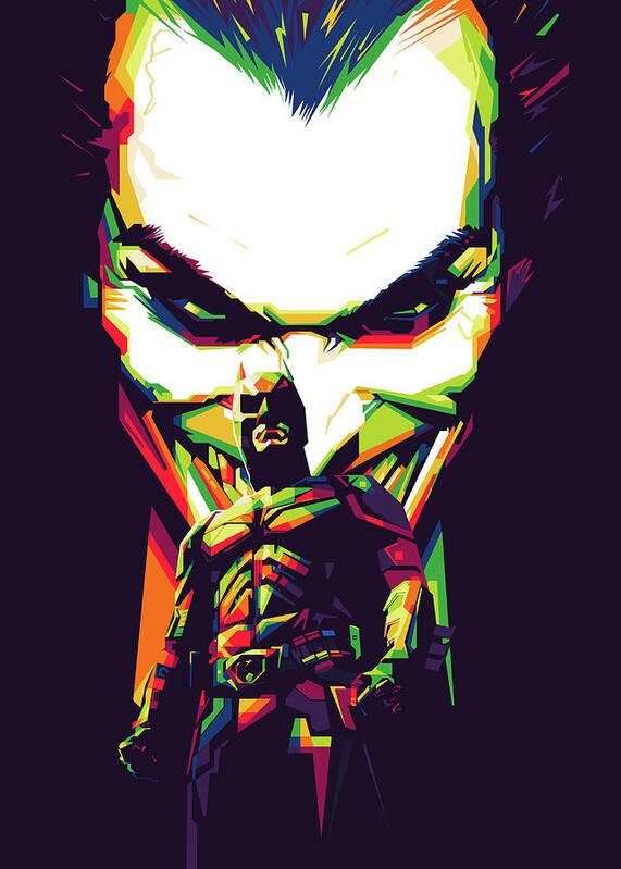 Batman Vs Joker Poster by Robertus Kristo - Pixels