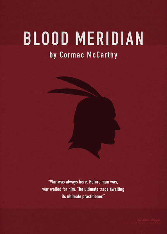 Blood Meridian by Cormac McCarthy Book Series 140 by Design Turnpike - Pixels