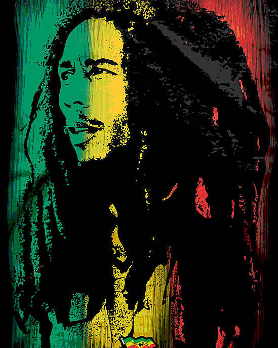 indelukke Picasso brænde Bob Marley Poster by PrintShop - Fine Art America